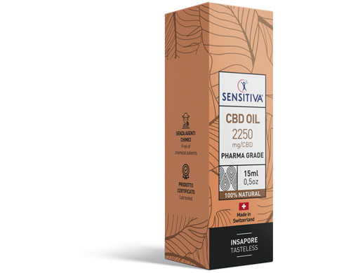 Sensitiva Huile de Cbd 15 Emballage