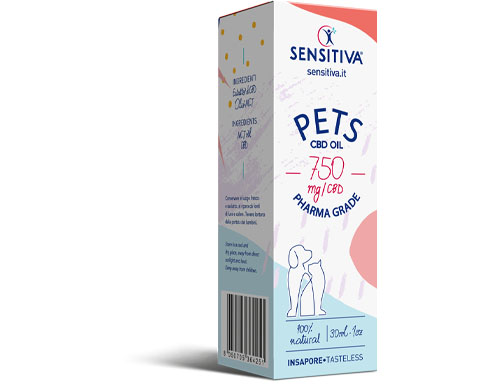 Sensitiva cbd oil pets 2-5 packet