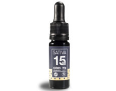 flasche 10ml von Öl cbd Sativa 15%