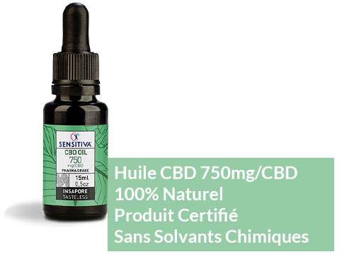 Sensitiva Huile de CBD 5 Description