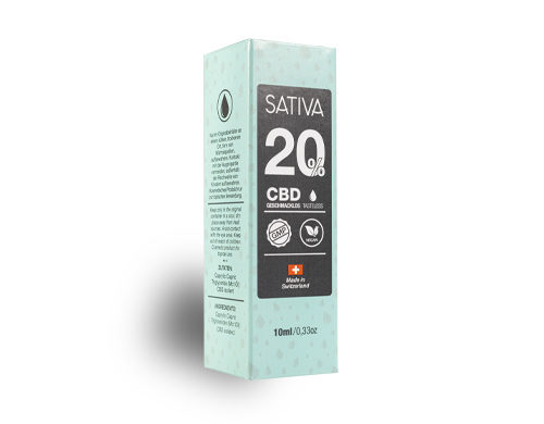 paket Öl Sativa von cbd 20%