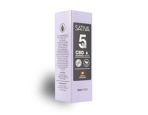 paket von Öl sativa 5% von cbd shop