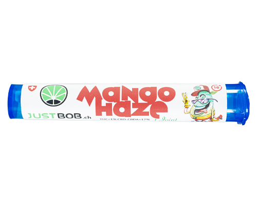 confezione di pre rolled di cannabis light Mango Haze