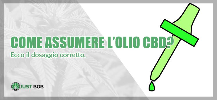 Vuoi sapere come assumere l'olio CBD? Ecco il dosaggio corretto