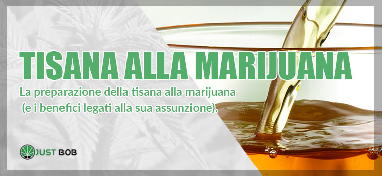 LA PREPARAZIONE DELLA TISANA ALLA MARIJUANA (E I BENEFICI LEGATI ALLA SUA ASSUNZIONE).