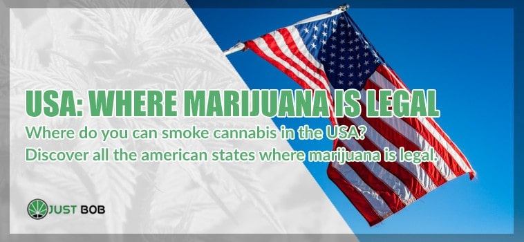 Where is legal to smoke cannabis in USA