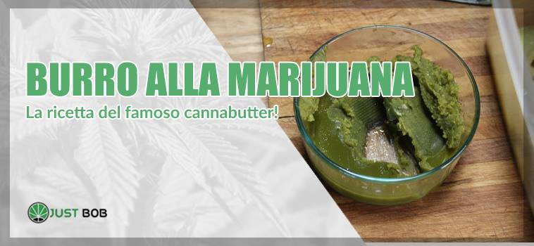 Marihuanabutter: burro alla marijuana CBD