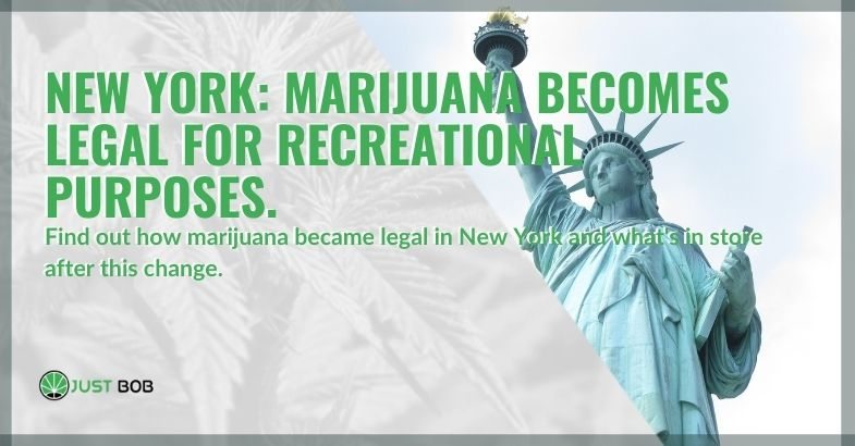 New York witnesses a change of pace: Marijuana becomes legal