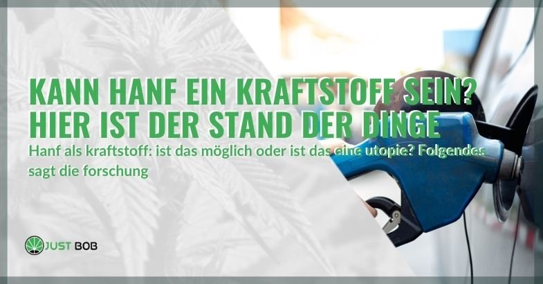 Kann Hanf ein Kraftstoff sein? Hier ist der Stand der Dinge