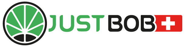 Logo Justbob shop online di prodotti di cannabis light ad alto CBD