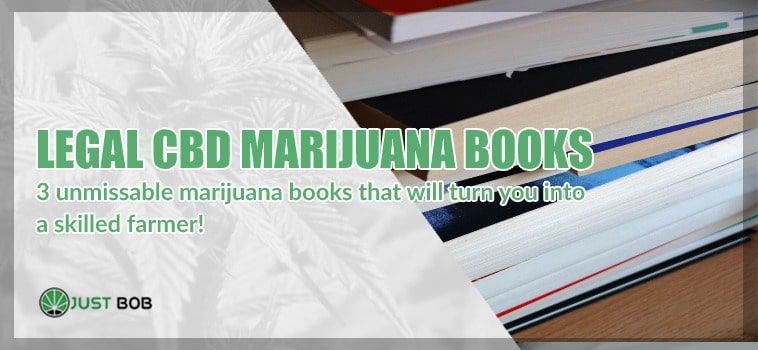 Legal CBD Cannabis and books