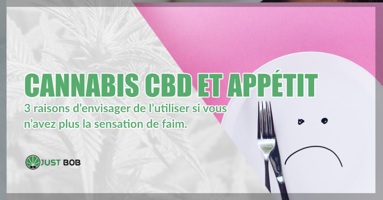 Cannabis CBD et appétit