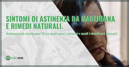 Sintomi di astinenza da marijuana e rimedi naturali