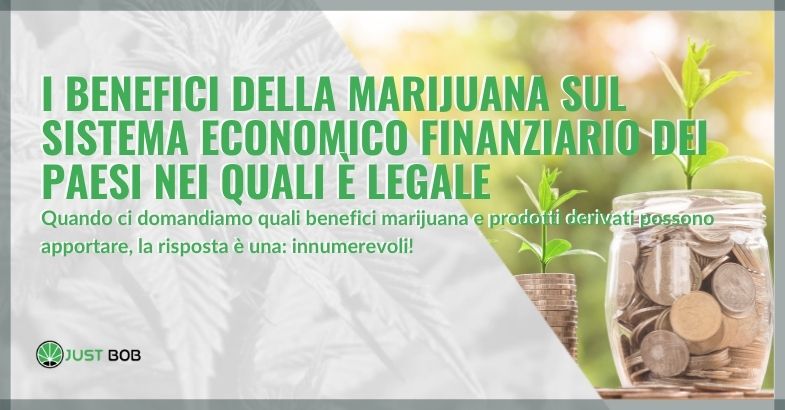 I benefici della marijuana sul sistema economico finanziario