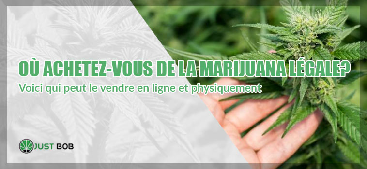 Où achetez-vous de la marijuana légale?