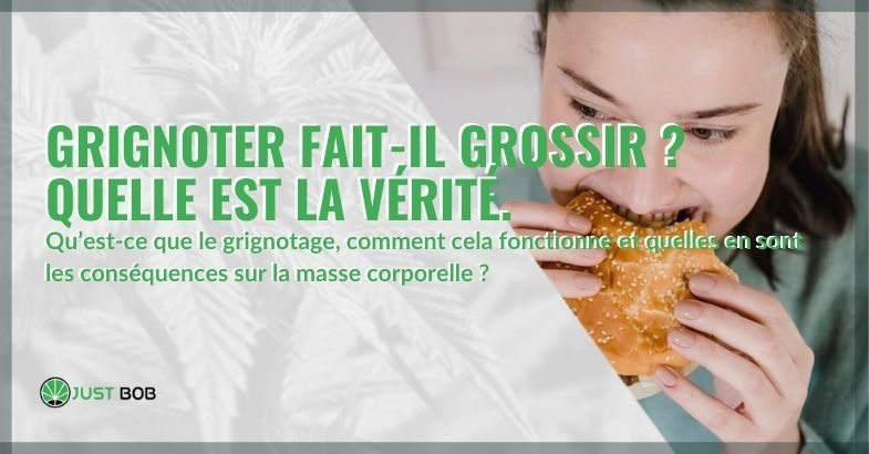 Grignoter fait-il grossir ? Quelle est la vérité.