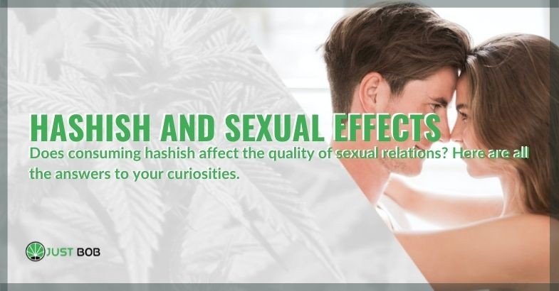Hashish and sexual effects