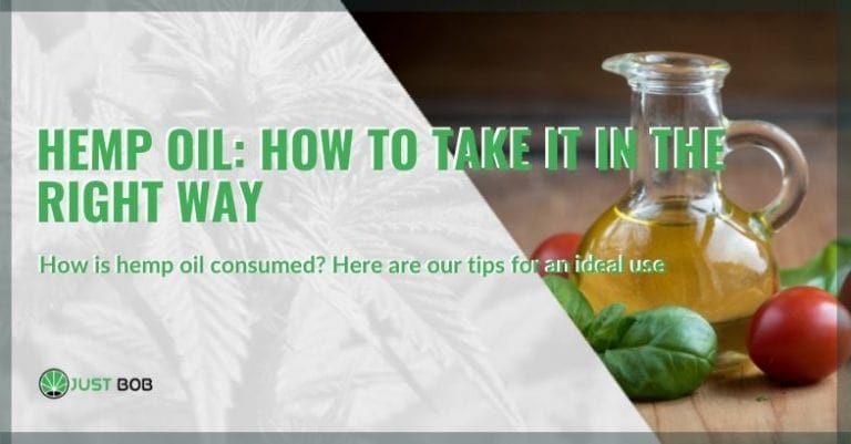 Hemp oil: how to take it in the right way