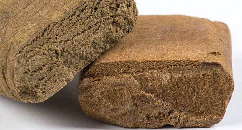 How is hashish produced?