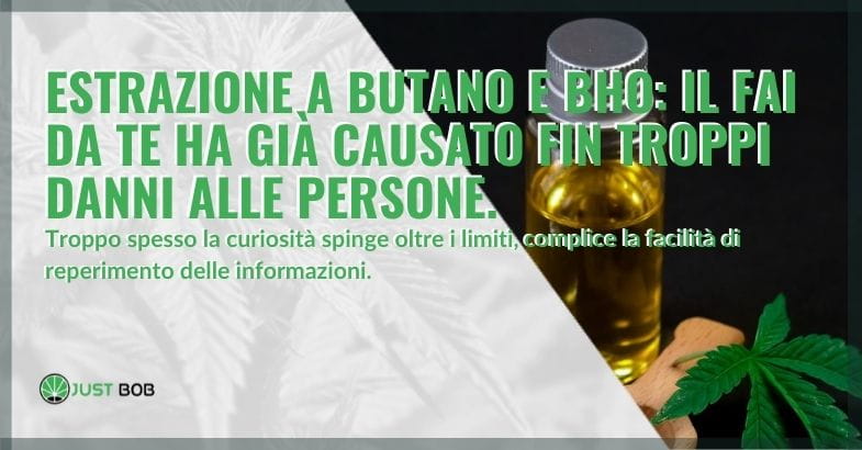 Estrazione a butano e BHO