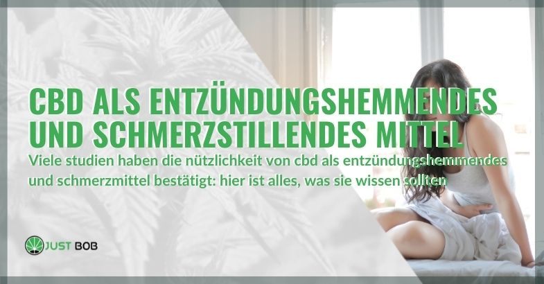 CBD als entzündungshemmendes und schmerzstillendes Mittel: Wirkt es?