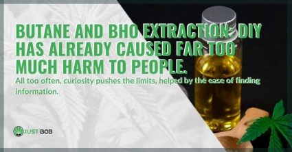 Butane and BHO extraction