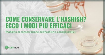 Come conservare l’hashish? I modi più efficaci