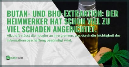 Butan- und BHO-Extraktion