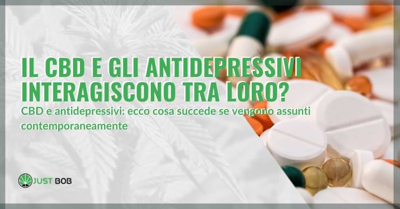 CBD e Antidepressivi