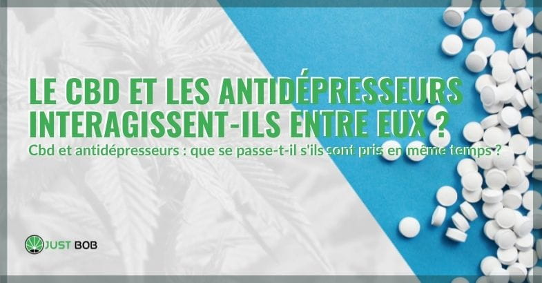 Le CBD et les antidépresseurs interagissent-ils entre eux ?