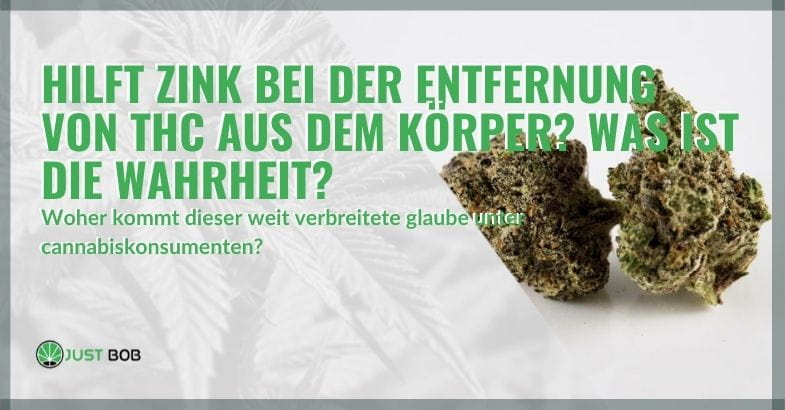 Manche sagen, dass Zink hilft, THC aus dem Körper zu entfernen