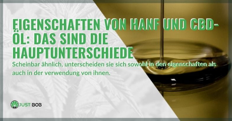 Eigenschaften von Hanf und CBD-Öl