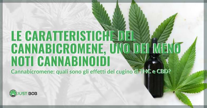 Le caratteristiche del cannabicromene