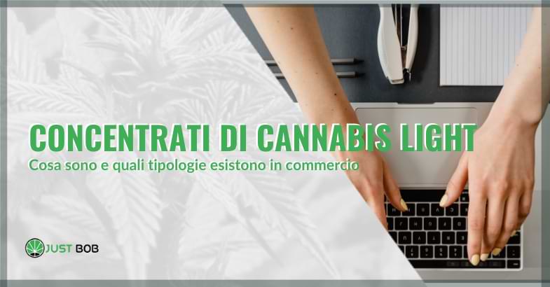 Concentrati di cannabis light: cosa sono e quali tipologie esistono in commercio