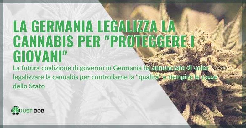 La Germania legalizza la cannabis per “Proteggere i giovani”