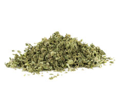 sieved of bubblegum cannabis CBD 