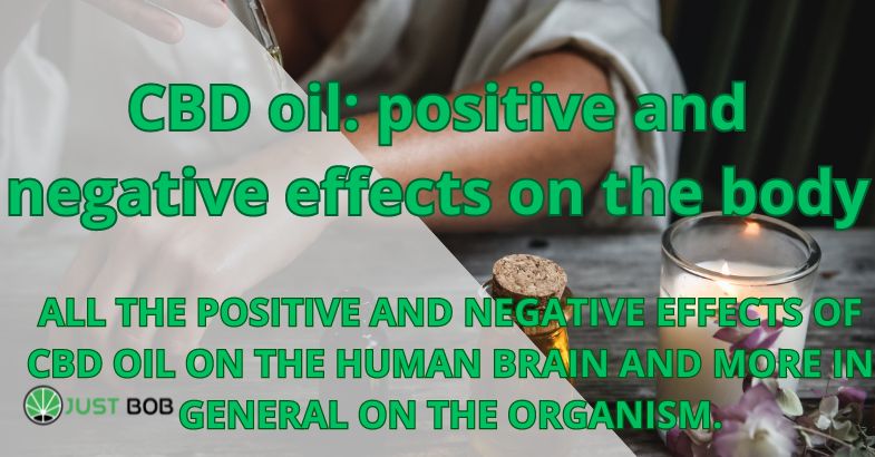 CBD oil: positive and negative effects on the body