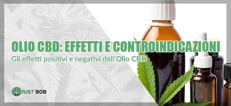 Olio CBD: Effetti e controindicazioni