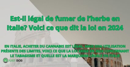 Est-il légal de fumer de l’herbe en Italie?