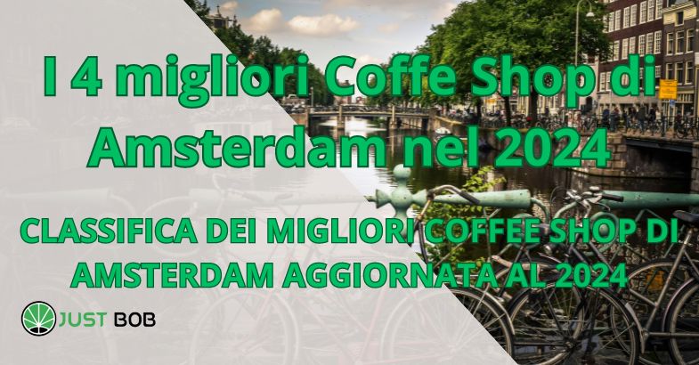 I 4 migliori Coffe Shop di Amsterdam nel 2024
