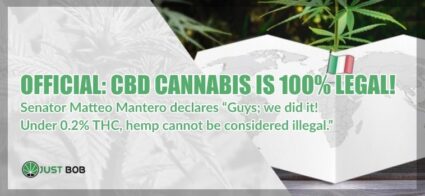 Official: CBD cannabis is 100% legal!