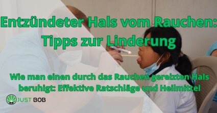 Entzündeter Hals vom Rauchen